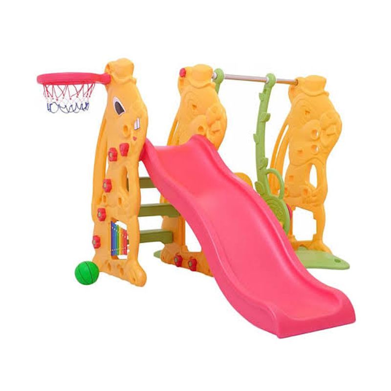LABEILLE BUNNY 3IN1 SLIDE AND SWING