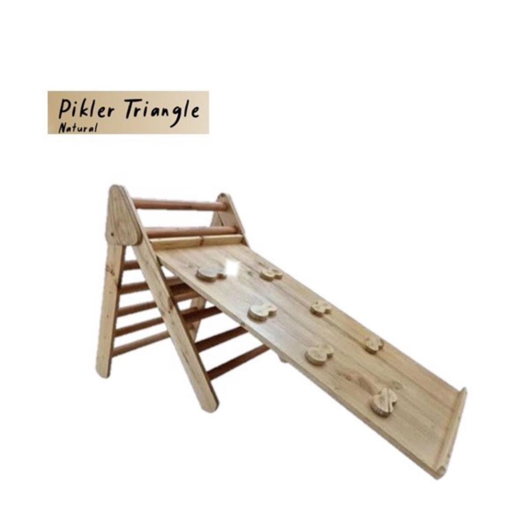 PIKLER TRIANGLE WITH SLIDE & ROCK CLIMBING SMALL