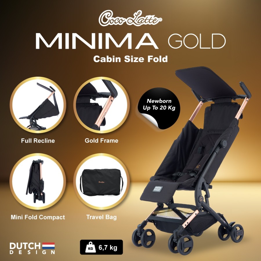  COCOLATTE MINIMA - GOLD BLACK